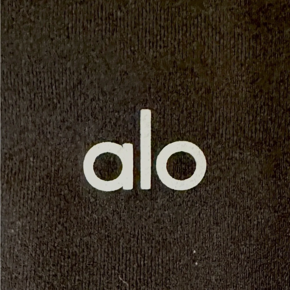 ALO Yoga Black Moto Leggings Size Small